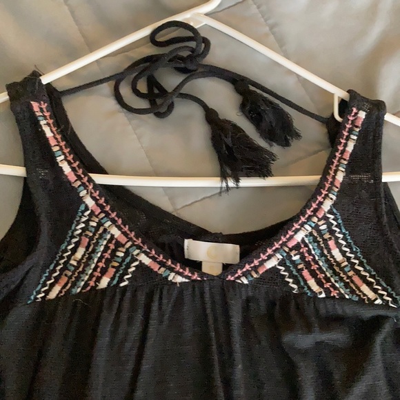 Off shoulder black top - Picture 2 of 4